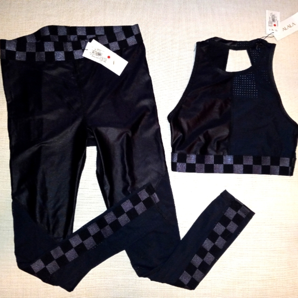 Equinox racer outfit set "Alo" "Lulemon" style